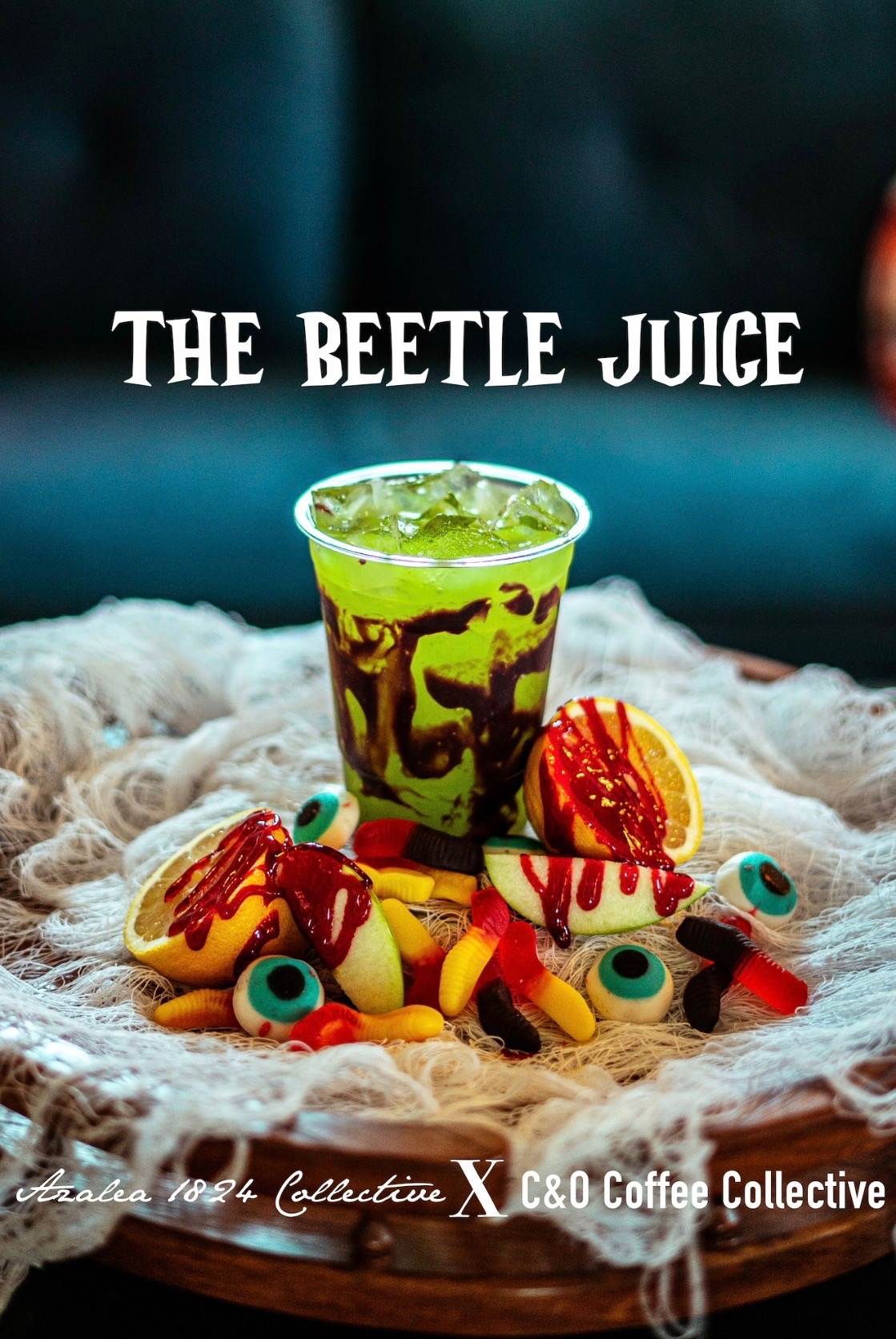 The Beetle Juice seasonal drink at C&O Coffee Collective