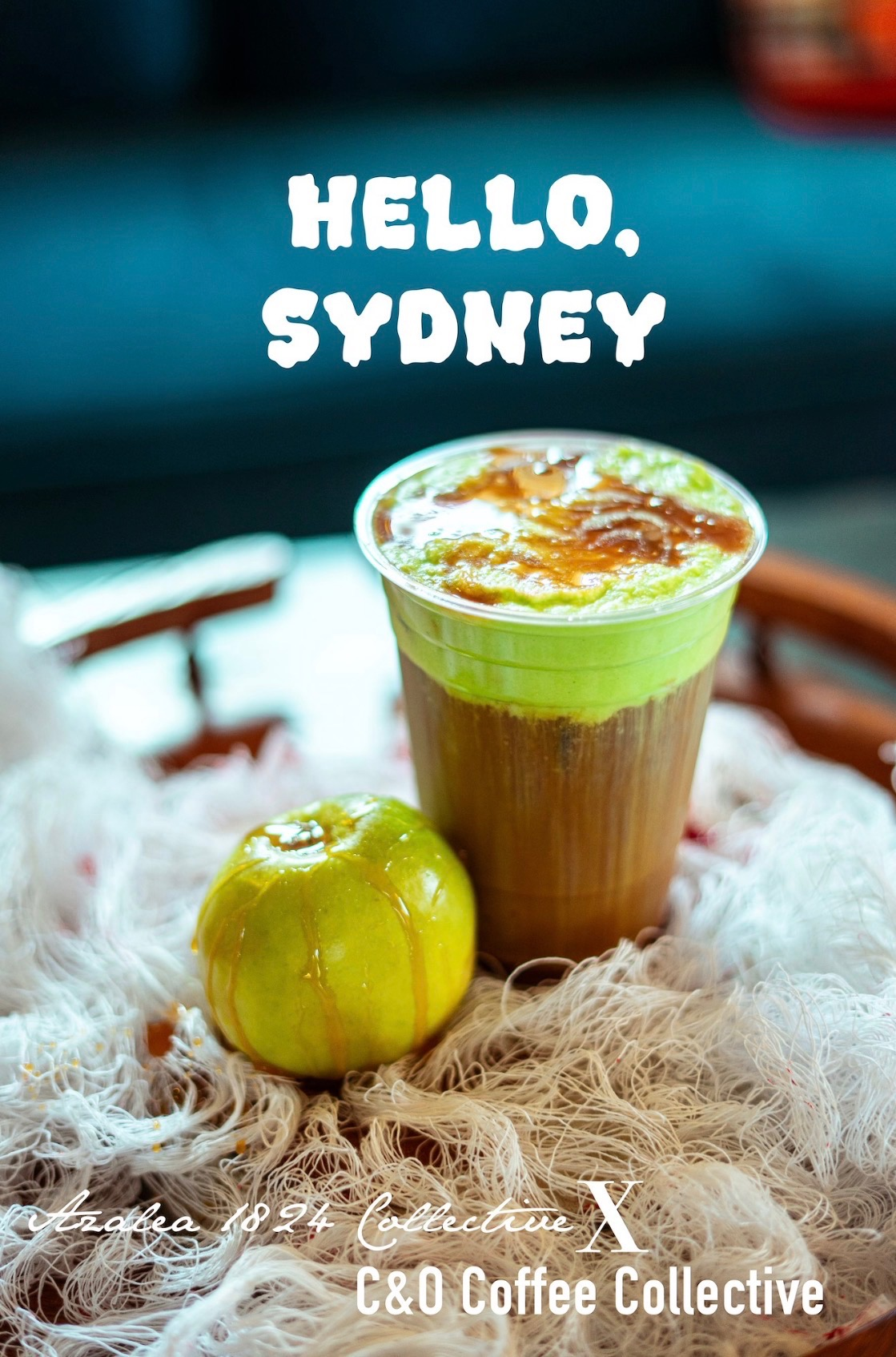 Hello, Sydney seasonal iced drink at C&O Coffee Collective